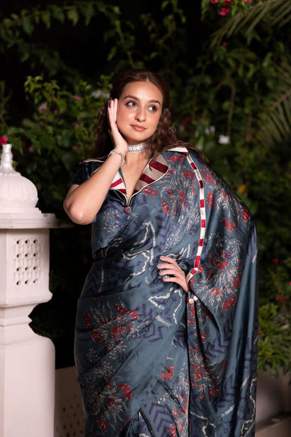 Rangrez pre-stitched saree