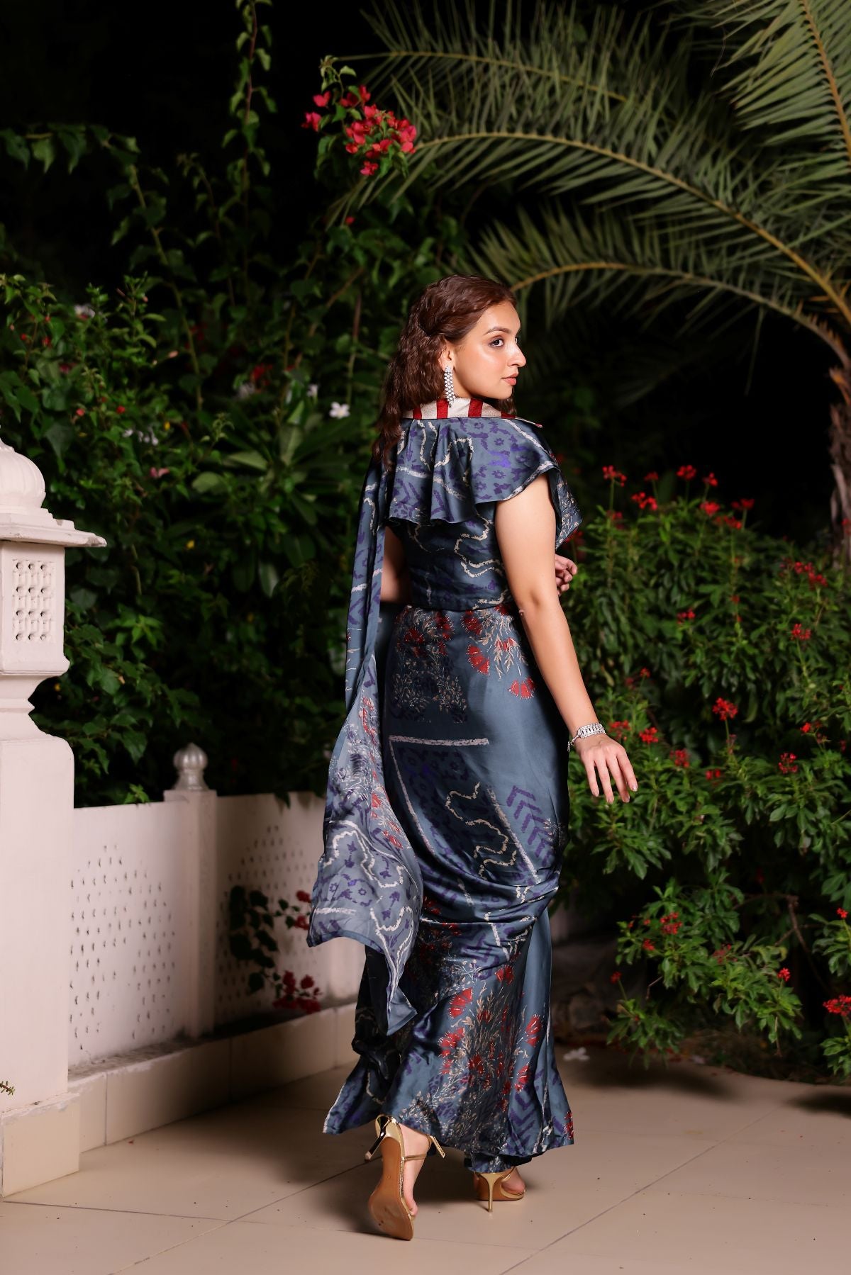 Rangrez pre-stitched saree
