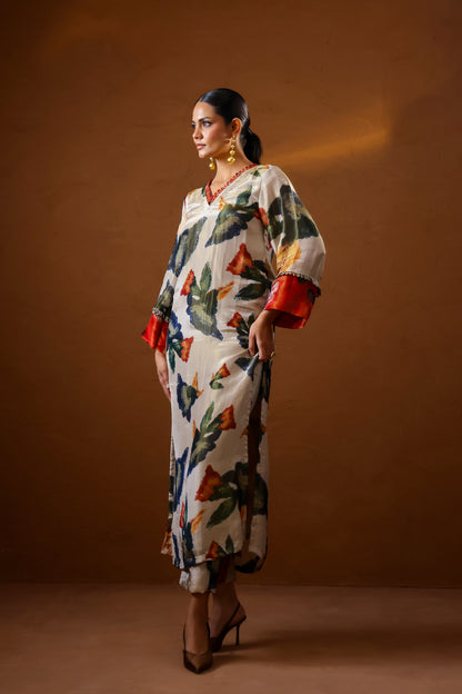 Pardesi Tissue Kurta set