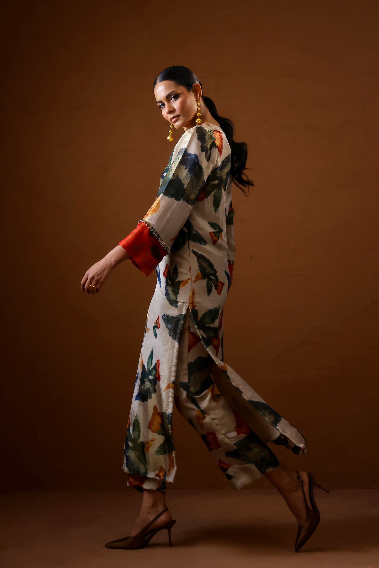 Pardesi Tissue Kurta set