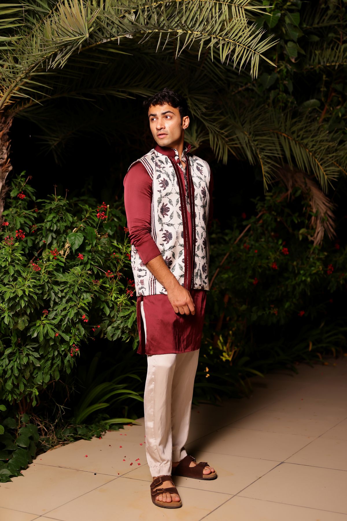 Bela kurta set paired with a jacket