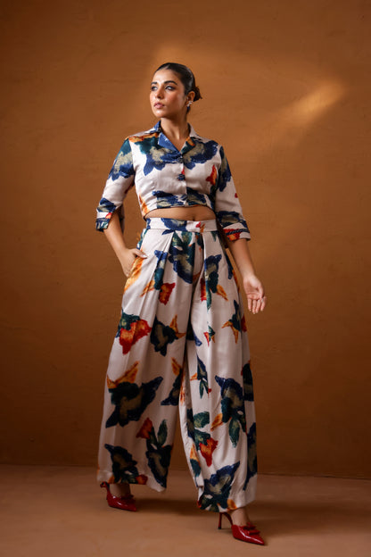 Pardesi shirt paired with pants