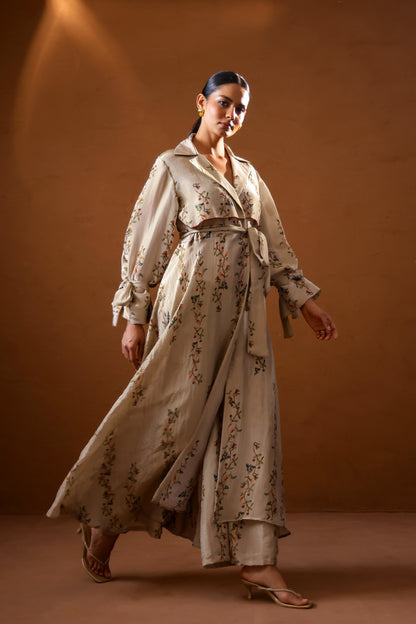 Sepia Trench jacket set