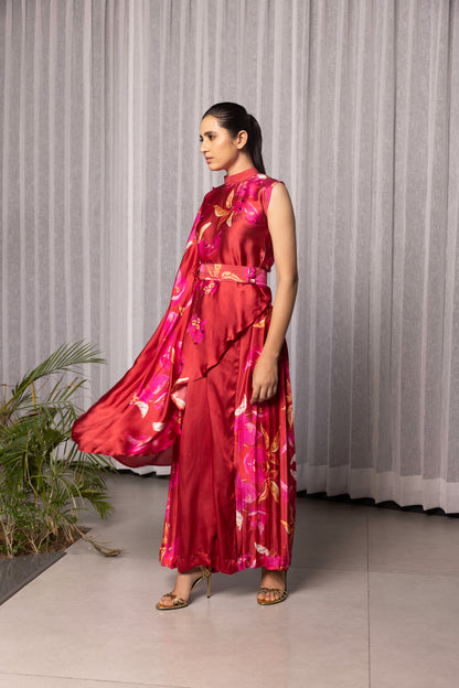 La bougainvillea asymmetric top set