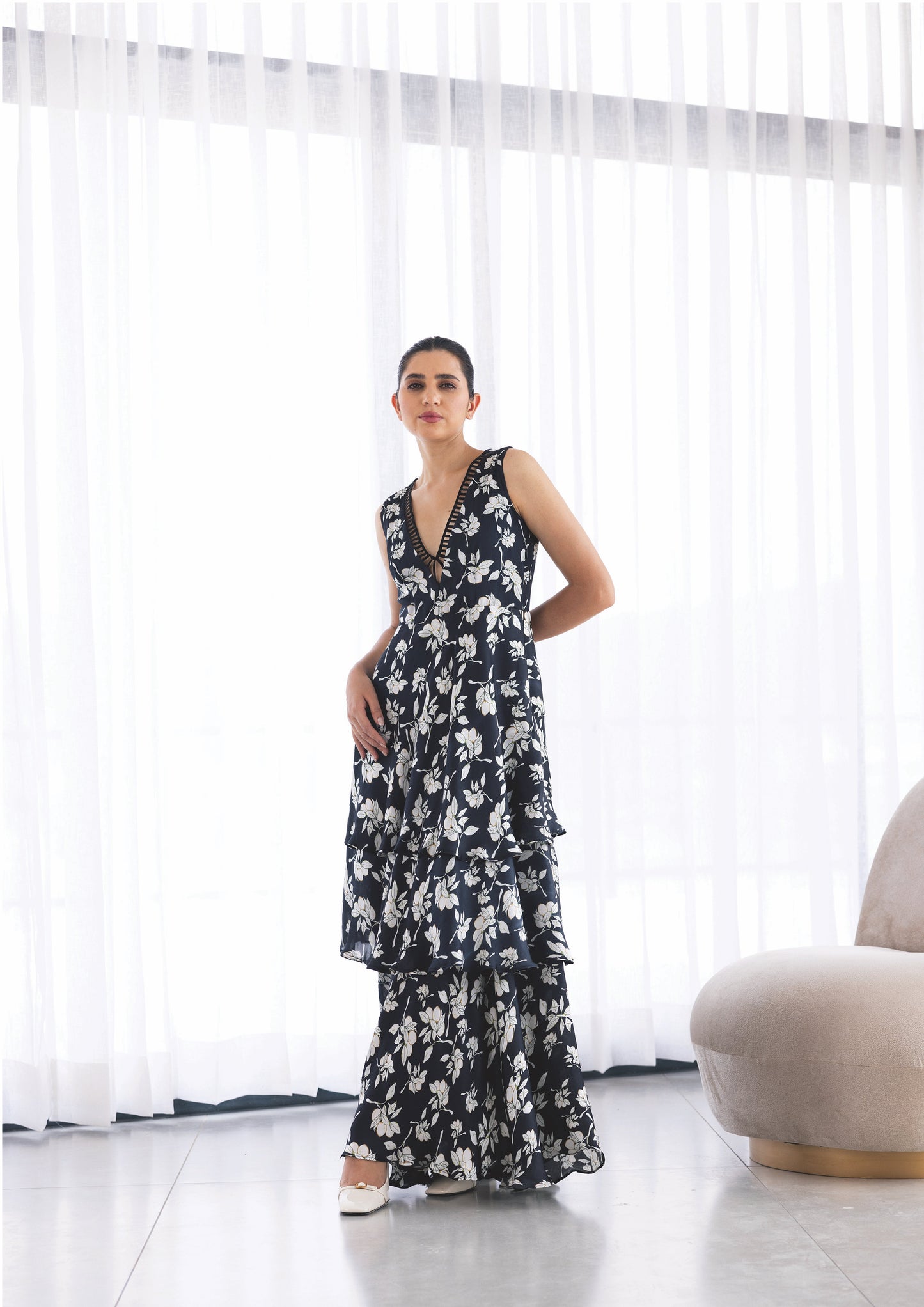 Mediterranea 3-tier gown