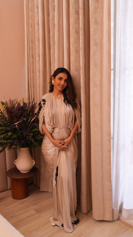 Capri kaftan gown