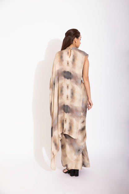 Collar pallu sari