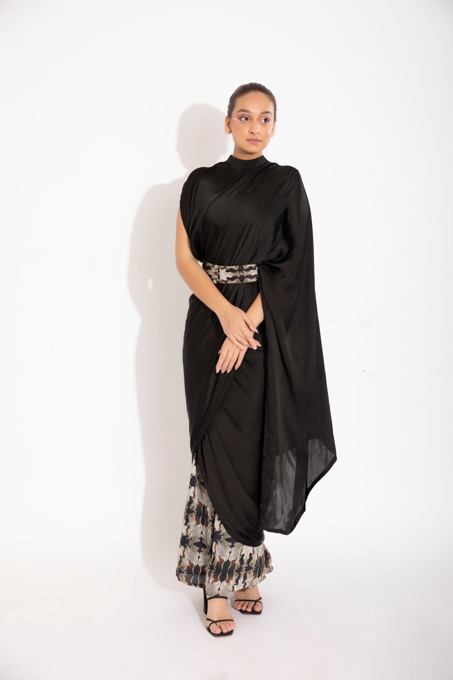 Collar pallu Pant Sari