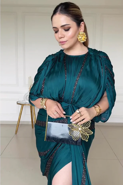 Heena Somini in Kaftan gown