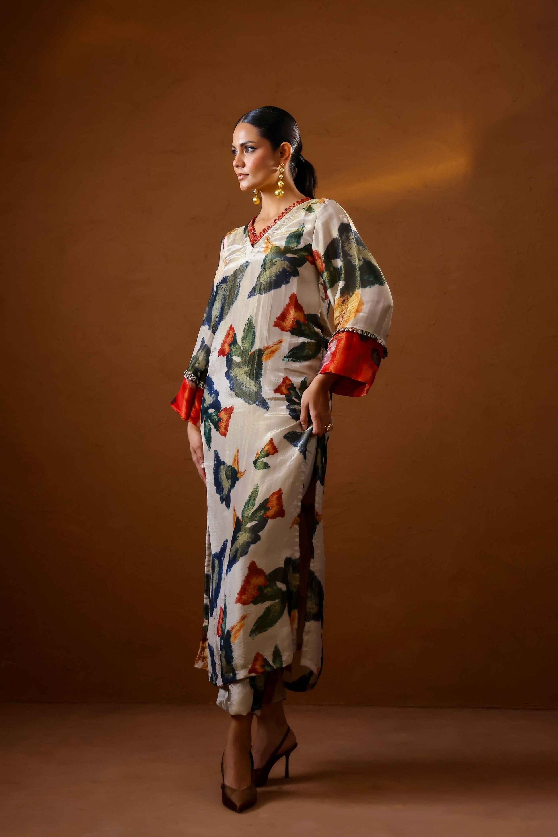 Pardesi Tissue Kurta set - Studio Surbhi