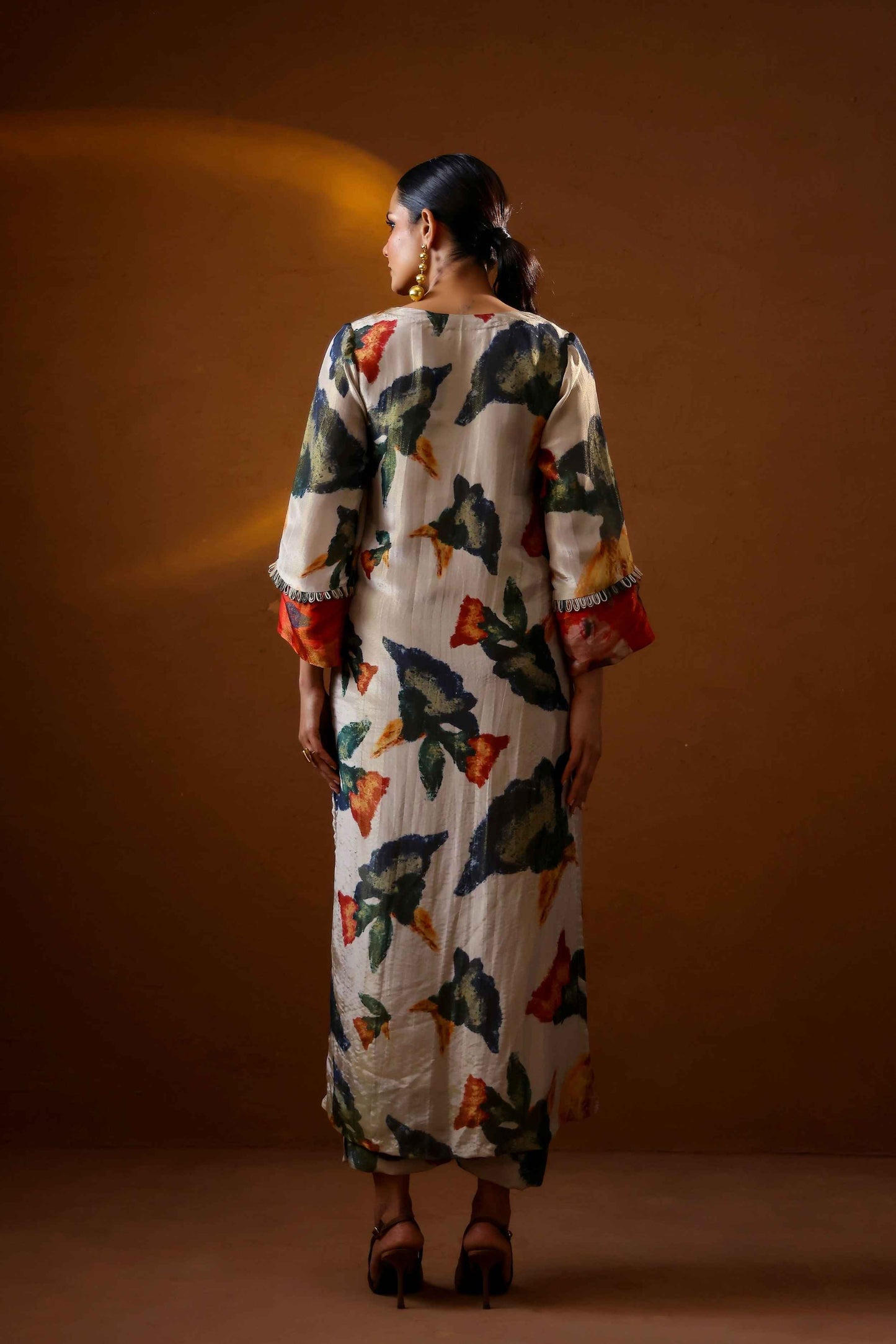 Pardesi Tissue Kurta set - Studio Surbhi