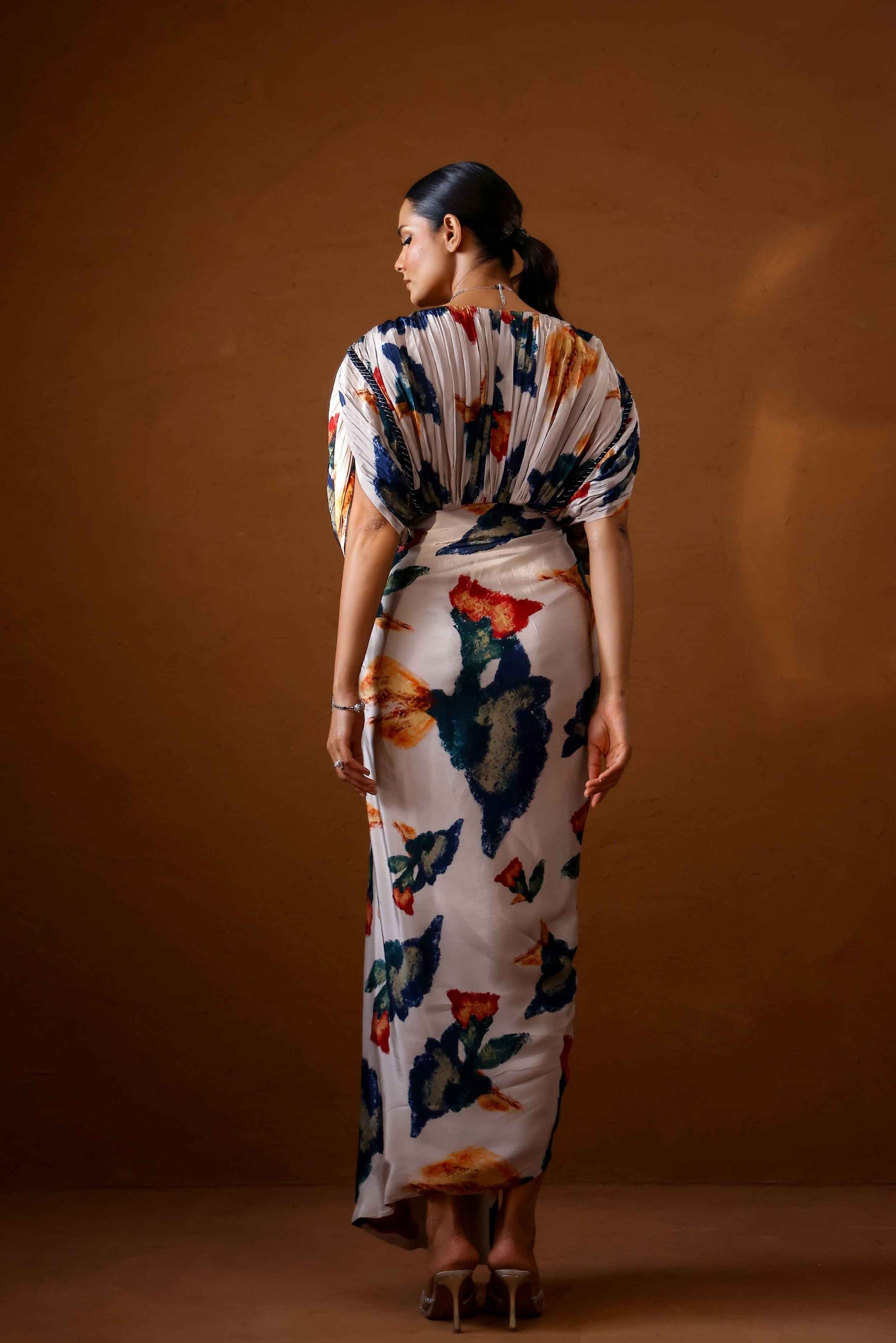 Pardesi Kaftan gown with hand embellishment - Studio Surbhi