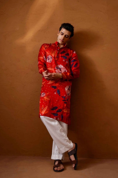 Malabari mens Kurta set - Studio Surbhi