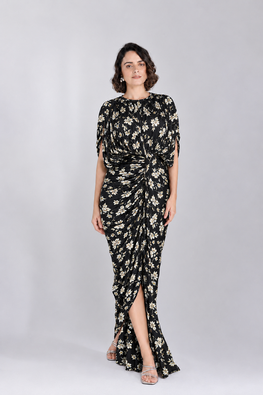 Black Lemons Kaftan Gown