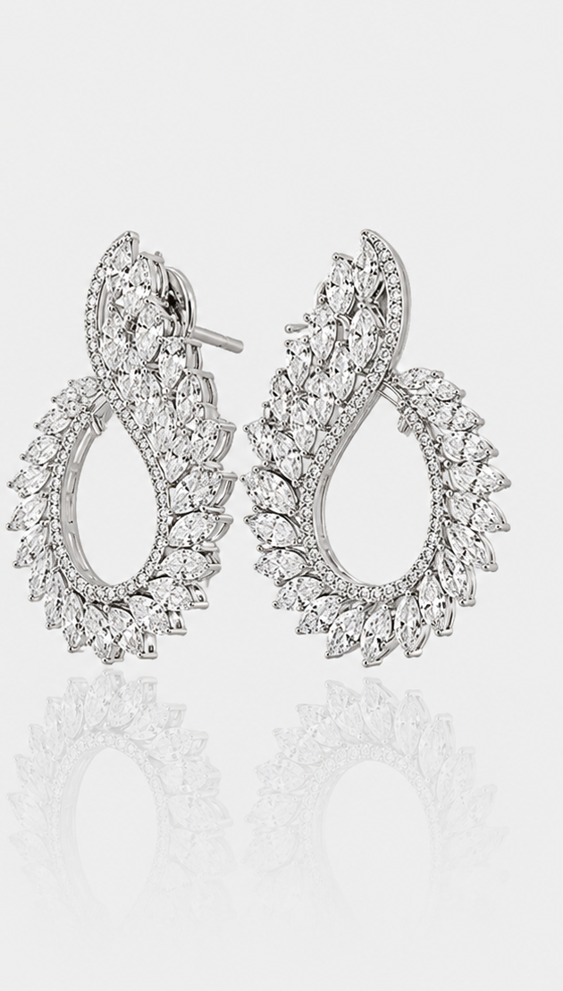 Zinnia earrings