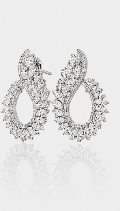 Zinnia earrings