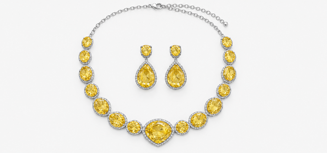 Petal Prism Necklace