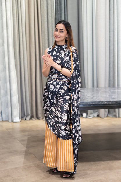Riddhi Khosla Jalan in Mediterranea pant sari