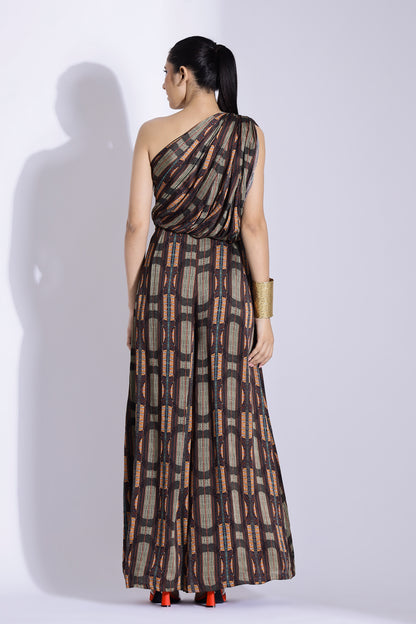 Hand draped Jumpsuit