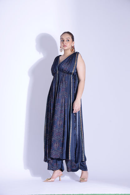 Kaftan kurta and pants