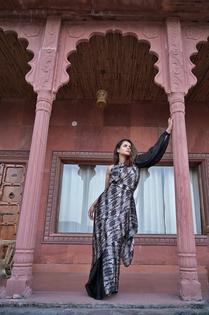 The Sleeve Sari
