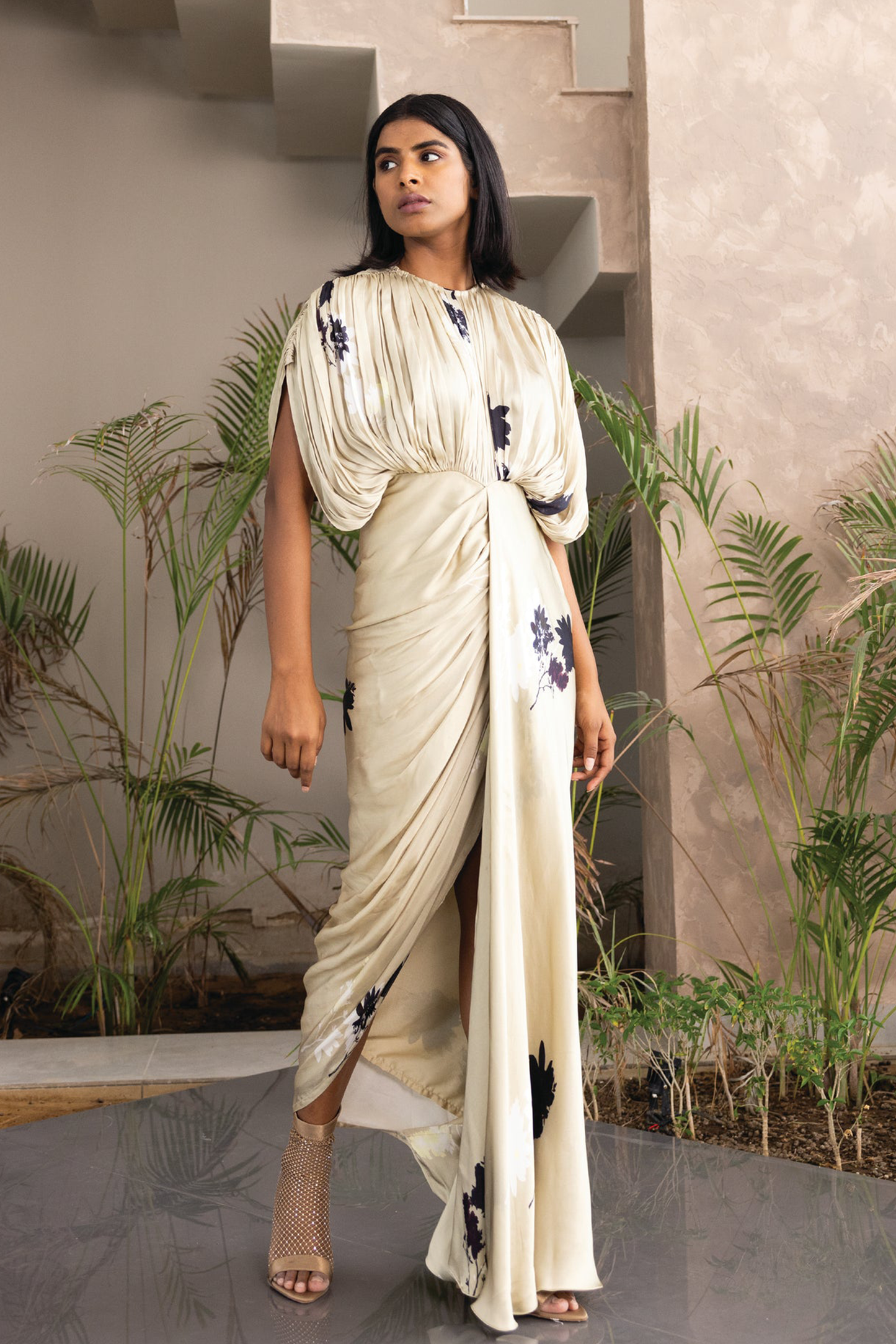 Capri kaftan gown