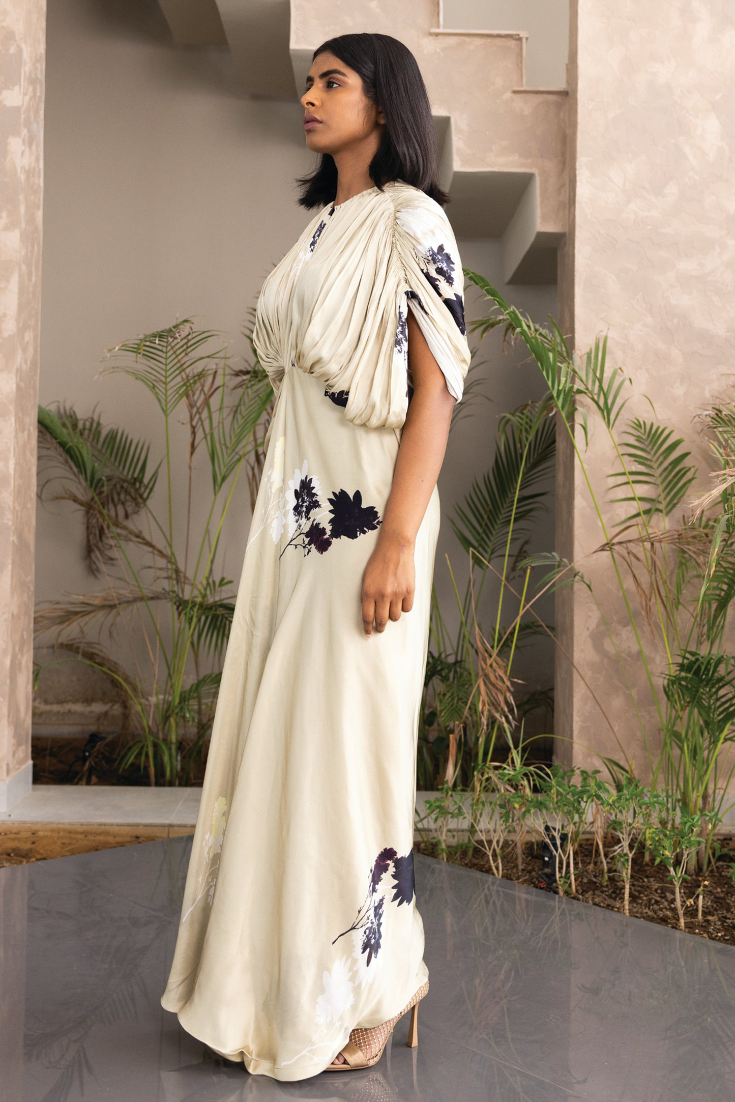 Capri kaftan gown