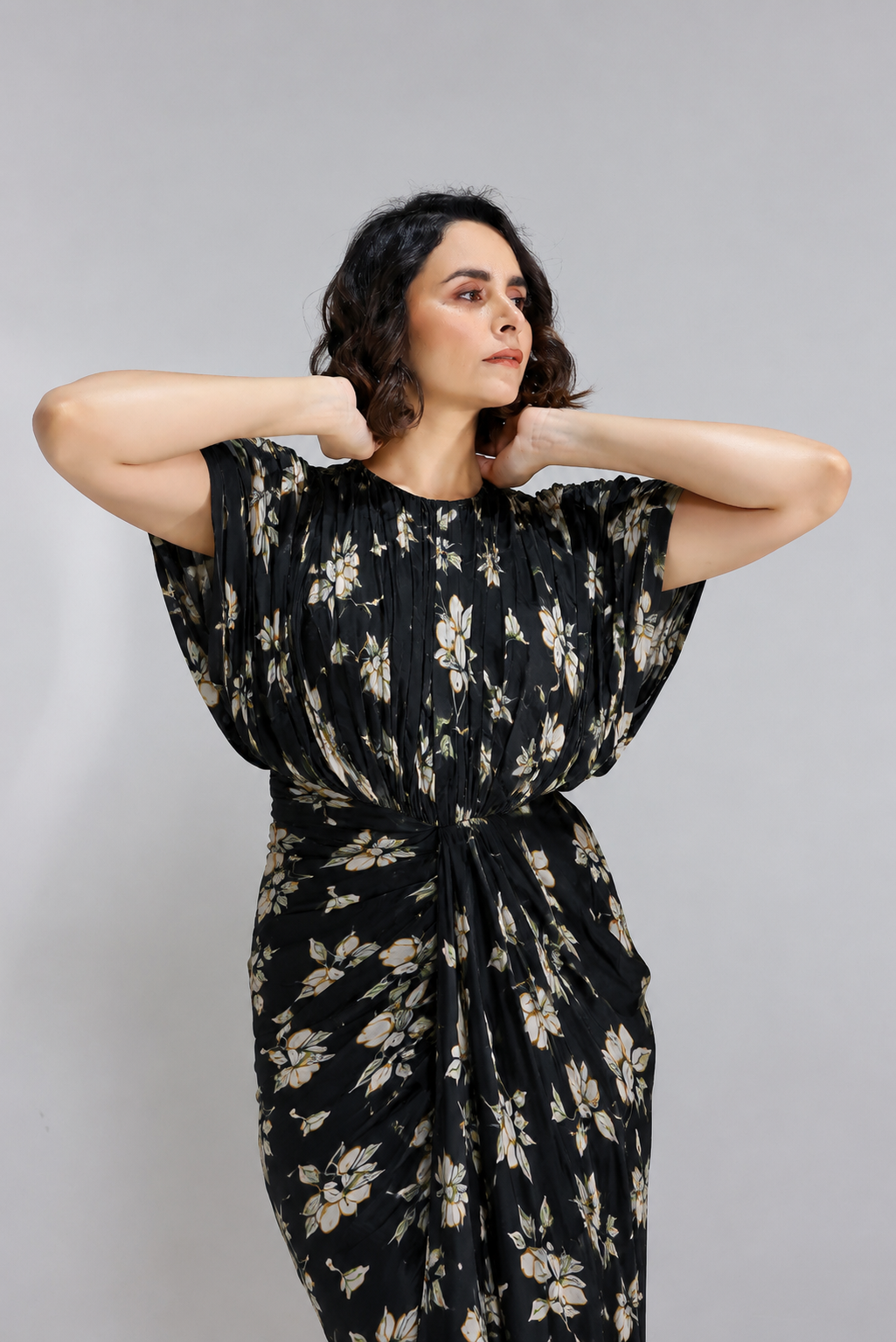 Black Lemons Kaftan Gown