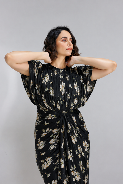 Black Lemons Kaftan Gown