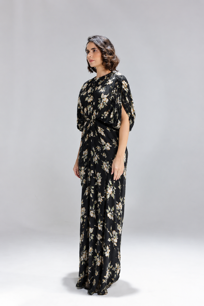 Black Lemons Kaftan Gown