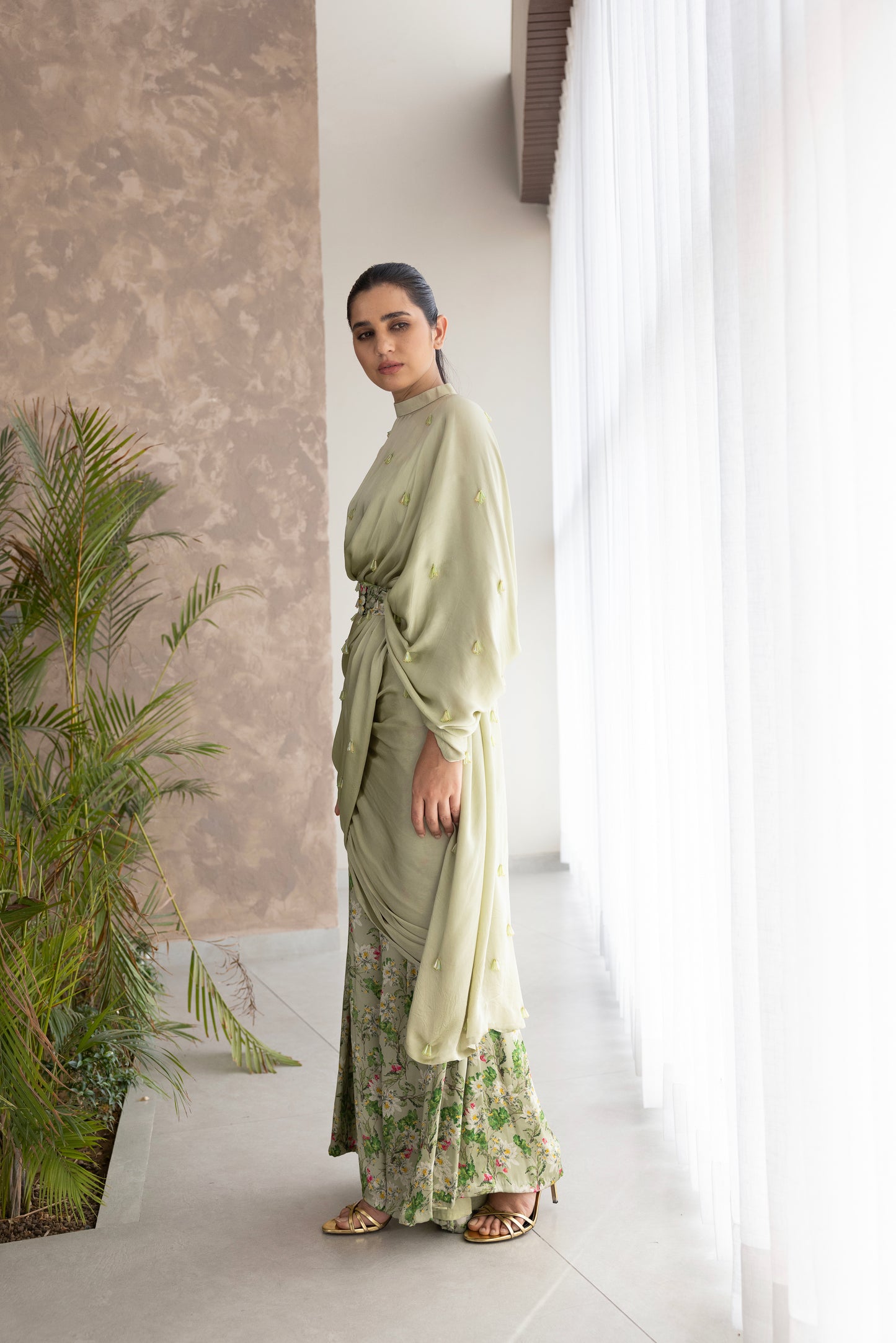 Fiori pant sari