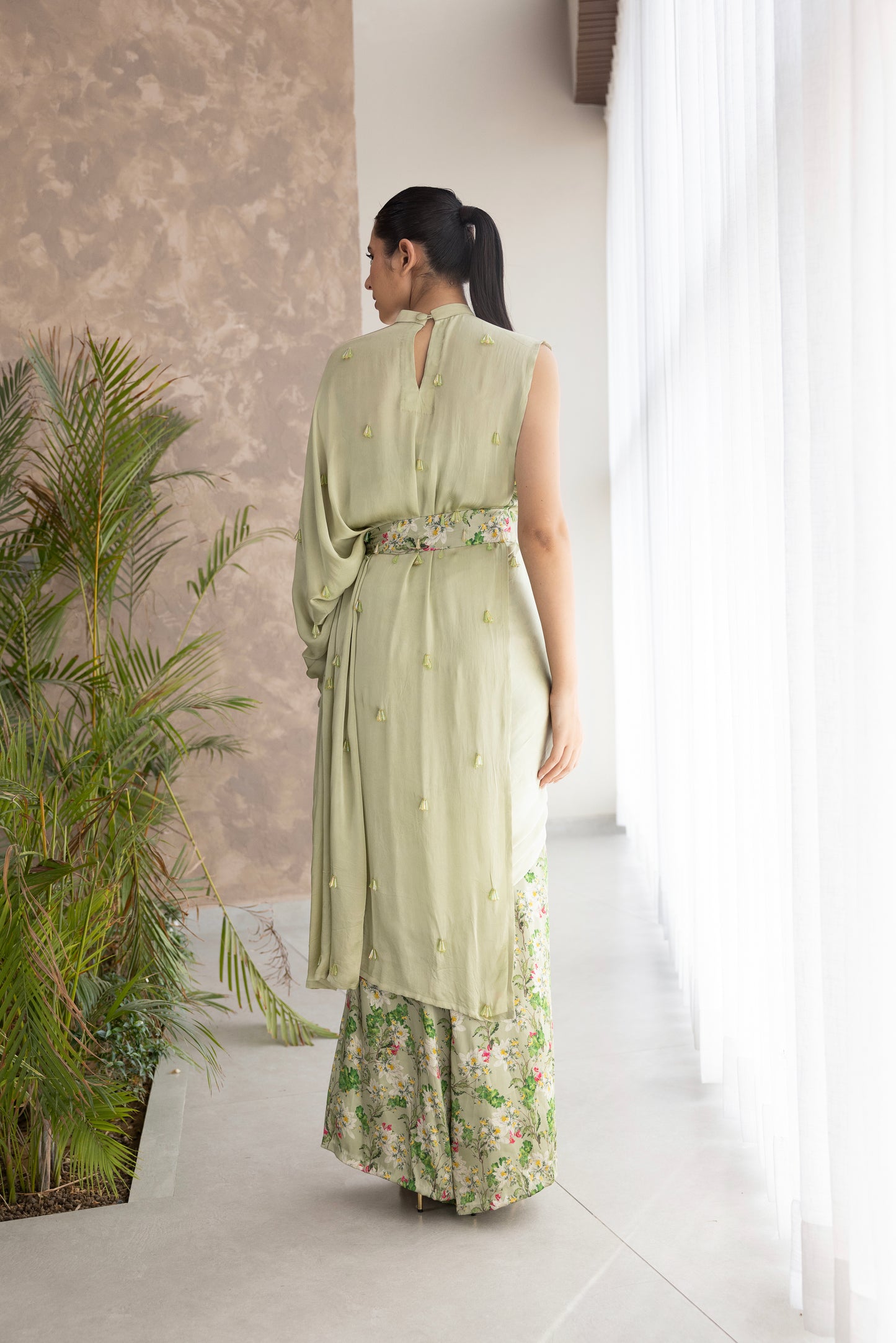 Fiori pant sari