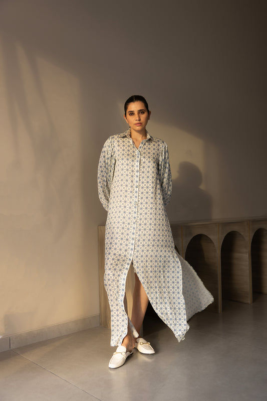 Ceramica shirt dress