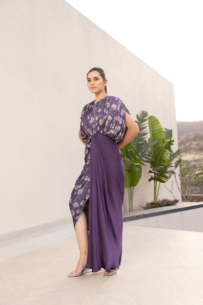Camellia kaftan gown