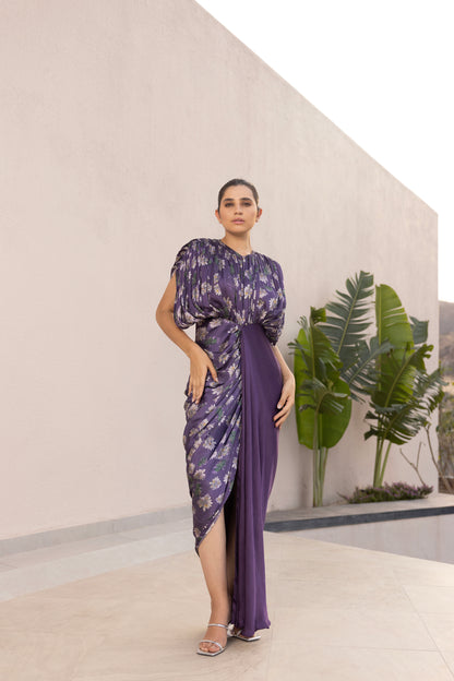 Camellia kaftan gown